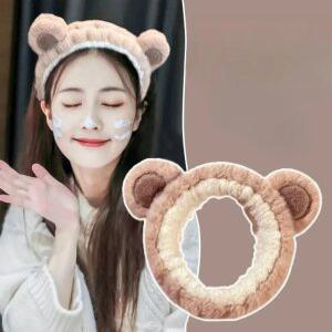 J2K 큐티 캐릭터 세안 헤어밴드 머리띠 세안용품 욕실