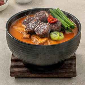 고기중독 돼지 얼큰 순대국밥 250g 3팩+새우젓 3개