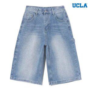 [택가 79000] [UCLA] 여성 카펜터 버뮤다 와이드 데님팬츠(UC3DHC1)