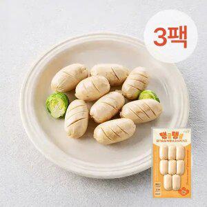 [ 냉장보관 ] 탱글탱글 닭가슴살 비엔나 소시지 치즈 3팩