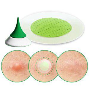 마이크로 니들패치 그린 스팟 트러블 여드름 패치