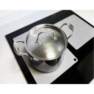 J2K 인덕션 스크래치 방지 실리콘 보호 패드 깔판 주방용품 매트