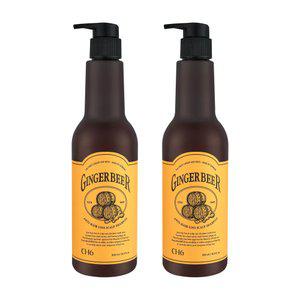 CH6 진저비어 안티헤어로스 스칼프 탈모 샴푸 500ml 2개