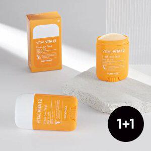 [2개] 바이탈 비타 12 보송 선스틱 22g