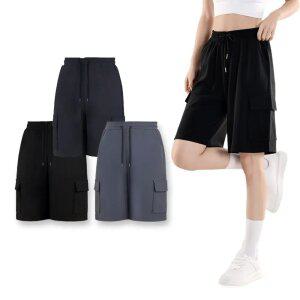 [1개+1개] 카고 어반핏 반바지 여름 데일리 남녀공용 기능성 스트릿룩 팬츠