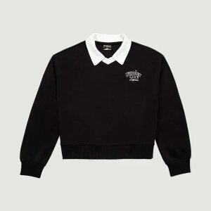 [행텐주니어]여아 포인트카라 맨투맨-SE2111446013112