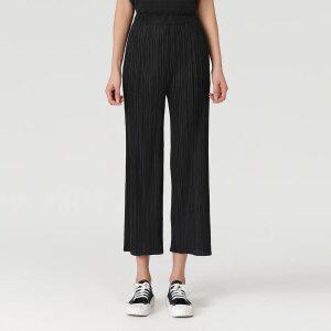 [PAT 여성] 와이드 플리츠 팬츠_1I42906