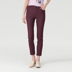 [PAT 여성] 데님라이크 레터링 스키니 팬츠_1H41634