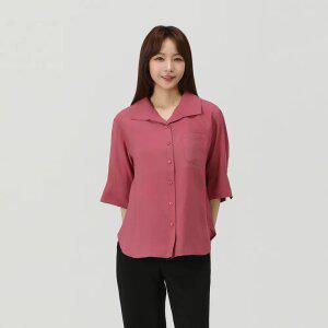 [PAT 여성] 변형 오픈카라 블라우스_1J42508