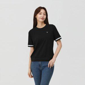 [PAT 여성] 서커 블루종 라운드 티셔츠_1L45333