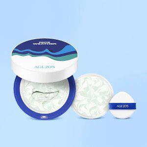 (40%+7%묶음할인)에이지투웨니스 나이스웨더 카밍 롱프로텍션 선팩트 12.5g 본품+리필