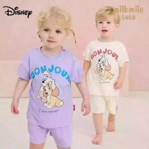 [밀크마일로로] [디즈니]레이디와트램프 꽁냥실내상하복