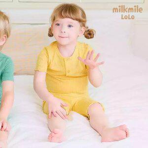 [밀크마일로로] 쿨골지아이싱프릴5부내의세트