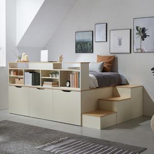 동서가구 벙커 수납 침대 SS/Q 모음 / 침대프레임 슈퍼싱글 퀸 수납형 서랍형 수납계단