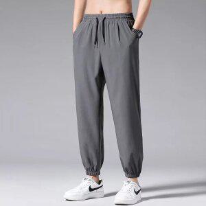 남성 트레이닝 조거팬츠 빅사이즈 냉감 스판 작업복 쿨바지
