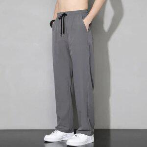 일자핏 트레이닝 여름 작업복 바지 아이스 쿨링 등산 골프 슬림핏 남자 츄리닝바지