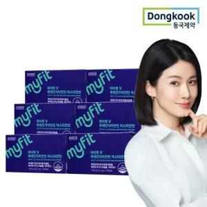 [4+2] 동국제약 마이핏V 루테인지아잔틴 아스타잔틴 총6박스 눈 건강 케어 비타민A 마