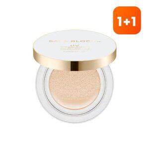 [1+1][미샤] 세이프 블록 RX 커버 톤업 선쿠션 SPF50＋/PA＋＋＋＋