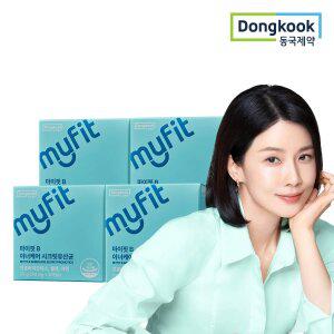 동국제약 마이핏B 이너케어 시크릿유산균 4박스 질 유래 특허 여성 VL8 50억 유산균 프