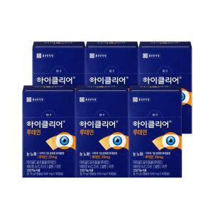 아이클리어 루테인 30캡슐 6박스