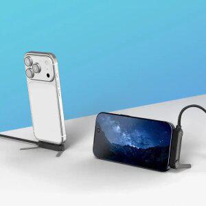 스플리 L자형 거치대 겸용 60W USB CtoC 초고속 충전 케이블 1.5M