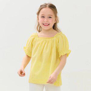 러블리프릴블라우스(옐로우)