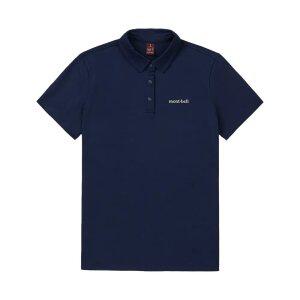 몽벨 여성 기본 카라 반팔 티셔츠 [NAVY]