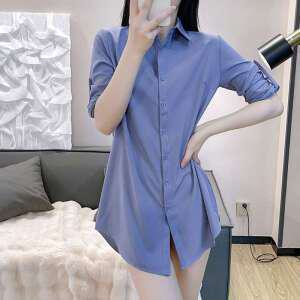 더벨러리 여성 컬러 솔리드 셔츠 블라우스 BCB4908 무지 오피스룩 하객룩