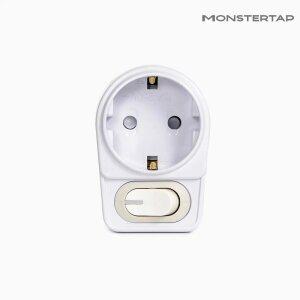 국산 1구 개별 절전 스위치 선없는 멀티탭 어댑터 콘센트 화이트