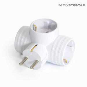 국산 3구 T자 일반 선없는 멀티탭 어댑터