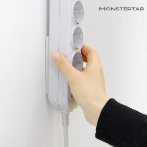 무타공 멀티탭 콘센트 슬라이드 거치대