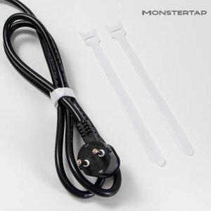 벨크로타이 화이트 전선정리 재사용 찍찍이 케이블타이 5개입