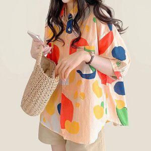 [S.페이지플린] 오버핏컬러풀셔츠_S6BSH004C