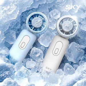 [3초 냉각]스카이 윈드 아이스 급속 냉각 펠티어 휴대용 선풍기