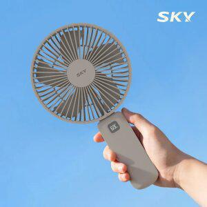 [목걸이 스트랩]스카이 윈드 와이드 빅팬 접이식 선풍기