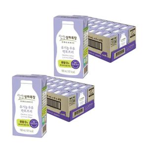 상하목장 유기농우유 락토프리 190ml, 48개