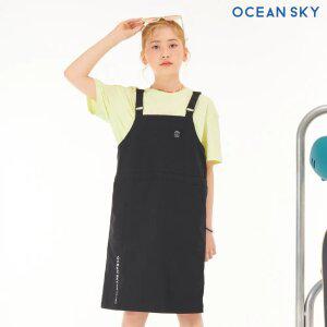 [오션스카이] 여아 나일론 트임 멜빵 원피스-CBJG6156C03