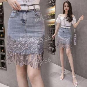 이스 패션 스커트 망사 청치마 미니스커트 여성