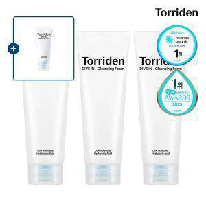 [SET] 토리든 다이브인 저분자 히알루론산 클렌징 폼 150ml X 3개 (+다이브인 폼 30ml