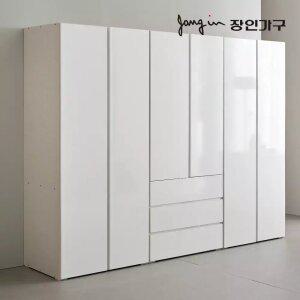 장인가구 블랑쉬 2400 옷장 장롱 시스템옷장