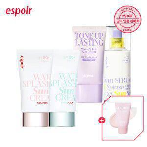 에스쁘아 워터 스플래쉬 선크림 2종 골라담기 (+클렌징 폼)