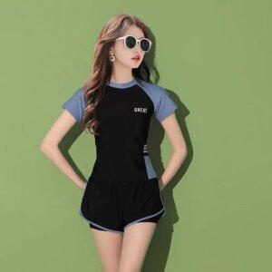 수영복 세트 모노키니 온천 돌핀 실내 홀터넥 프릴 호텔 원피스 스파 스윔슈트 스트랩