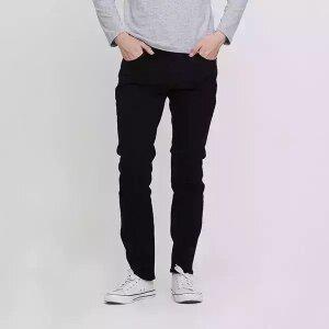 남성) 테이퍼드 노말워싱 워싱 데님팬츠 블랙빈티지 JM3DTA915-BV