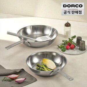 [가정의달맞이~40%] 도루코 컴포트 라이트 바닥3중 IH 프라이팬 2종 (24cm+28cm)