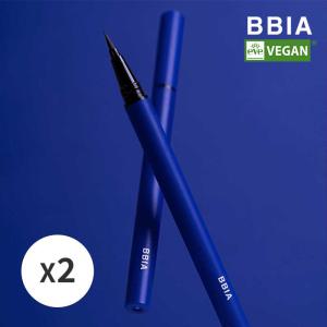 [2개SET] 삐아 네버 다이 브러쉬 아이라이너