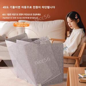 히팅패드 사무실 파티션 히터 발난로 무릎난로 다리난로 원형 원통형