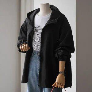 (안나앤플러스) 텔모드 후드 점퍼[자켓DEQ39] 빅사이즈