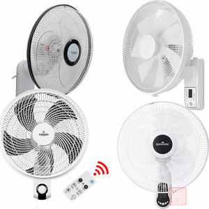 일반 및 리모컨 벽걸이 선풍기 모음  좌우회전 각도조절 벽걸이선풍기 식당 사무실 업