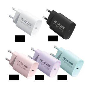 프리미엄 18W PD급속 충전기 1포트 스마트폰 고속 충전 C타입 가정용