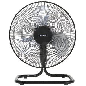 26년형 대우 빈티지 인테리어 클래식 16인치 탁상형 메탈선풍기 공업용 블랙